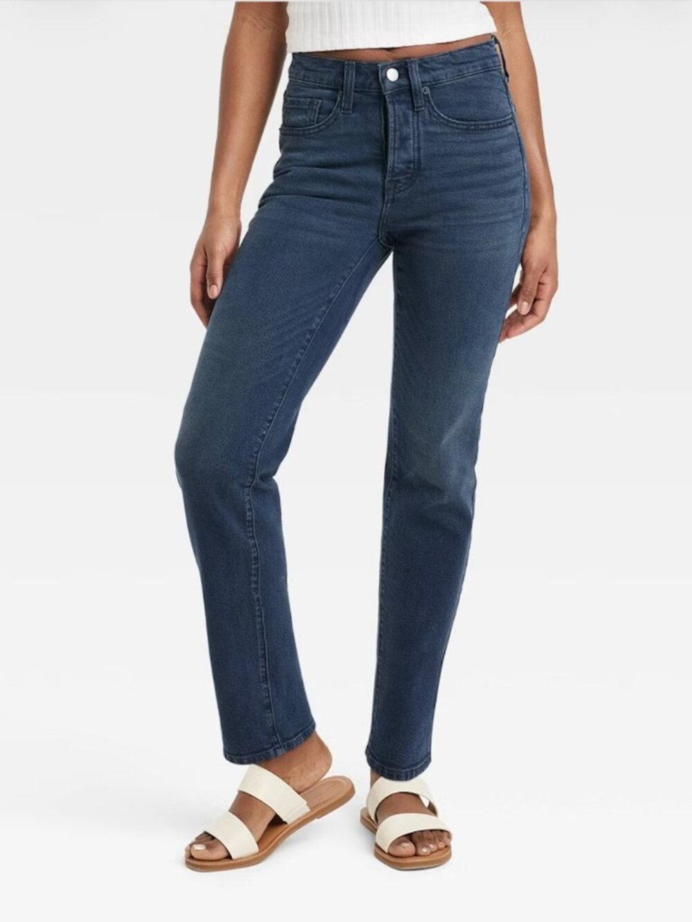 NWT Women's Universal Thread Mid-Rise 80s Slim Fit Jeans - Size 6